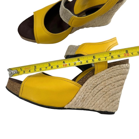 Donald J Pliner Ginny Espadrille Cork Wedge Sandals Size 7M - Picture 13 of 16